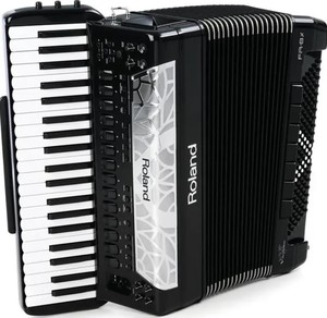 La Mejor Oferta de GE en Acordeón Cromático Roland FR-8X, Acordeón Diatónico V-Accordion en Negro - Product Image 1