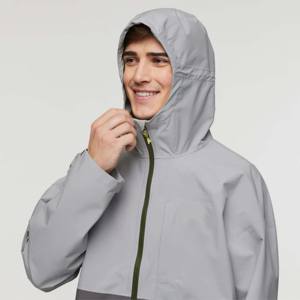 Veste de pluie écologique personnalisée OEM pour les enfants-fabriquée à partir de matériaux recyclés compressibles et coupe-vent - Product Image 5