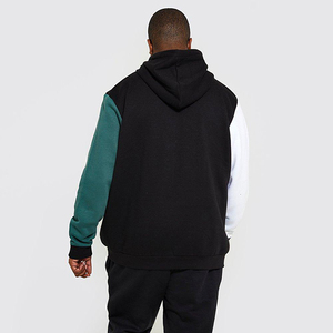 Vente en gros – Nouveaux sweats à capuche unisexes en coton 100 % pour homme, avec poche unie, en molleton 220 GSM, imprimé par transfert, respirant et à séchage rapide - Product Image 6