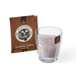 Coffee Singles HUONG CHON Plata 75g Comadreja Tostado medio con afrutado, nota floral ligera Hecho en Vietnam Marca HONEE - Product Image 3
