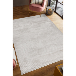 Elmina พรมปูพื้นกันเชื้อแบคทีเรียสีเบจพรมปูพื้นขนาดกลางแบบนุ่มสำหรับห้องนั่งเล่นห้องเด็กพรมปูพื้นและชุด QP047 - Product Image 5