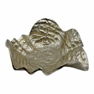 Leaf Design <b>Metal</b> Casted Dry Fruits <b>Bowl</b> Decorative Storage for Nuts <b>Bowl</b> Snack Storage <b>Bowl</b> Sweets and Snacks Durable - Product Image 4