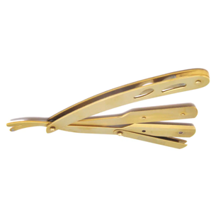 Rasoir droit de barbier professionnel de haute qualité rasoir de coupe de cheveux en acier inoxydable pliant rétro pour hommes par ANAAIF - Product Image 6