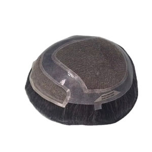 Toupee para Hombre Taz Hair, Peluca de Cabello Humano 100%, Densidad Cruda 60%-150%, Cabello Indio Remy, Resistente al Agua, Ondulado - Product Image 5