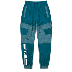 Pantalon de jogging cargo léger en toile pour hommes, style streetwear, avec décorations peintes, grandes tailles, décontracté, vente en gros - Product Image 1