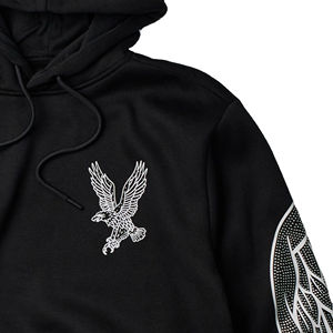 Sudadera con Pedrería Personalizada 2026, Fabricante de Sudaderas con Pedrería Personalizadas al por Mayor, Nuevo Modelo, Más Vendida, Térmica para Hombre - Product Image 5