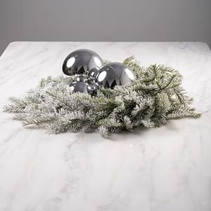 Guirnalda Navideña 'Nieve' y Colección de Guirnaldas Verdes Sintéticas de 190 cm para Decoración de Pared Interior - Product Image 4