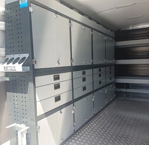 Étagères de rangement de fourgonnettes en métal de haute qualité et armoires de fourgonnettes pour voitures Nouvelle production Support OEM personnalisable pour tous les véhicules - Product Image 2
