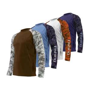 Camisas Tácticas Personalizadas para Hombre, Camisa Cargo de Manga Larga, Ripstop, Protección Solar UPF 50+, Protección UV, para Trabajo al Aire Libre, Pesca, Caza, Combate - Product Image 1