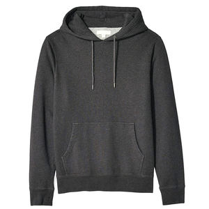 320 GSM Vintage Fitness Custom Logo Winter Gym <b>Black</b> Hoodies <b>Men</b> - Product Image 6