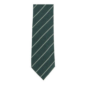 Cravatta a Righe Verde Slim Fit per Uomo Alfani, Taglia Regolare, per Completi - Product Image 3
