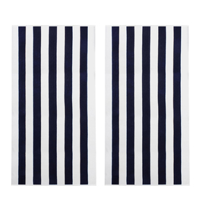 Serviettes de plage en coton à séchage rapide de couleur unie pour adultes enfants Soft Home Beach Hotel Travel Use avec logo personnalisé Technique tissée - Product Image 2