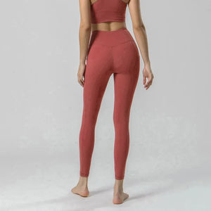 Leggings pour femmes de style actuel, logo personnalisé, coupe ajustée, fabrication en usine, prix de gros, leggings pour femmes unisexes - Product Image 3