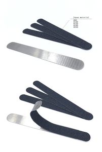 Fácil devolución Venta al por mayor de uñas personalizadas para herramientas de uñas Lima de uñas profesional de metal de acero inoxidable - Product Image 4