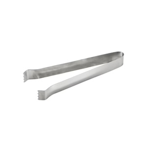 Pinzas para hielo de bar profesional, agarre ergonómico, dientes fuertes, control preciso, servicio higiénico para el hogar, bar y fiestas - Product Image 1