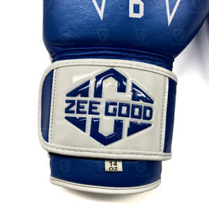 Gants de boxe en cuir de haute qualité, noirs, 12 oz, pour adultes, professionnels, avec logo personnalisé - Product Image 5