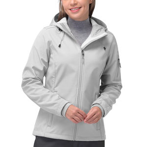Chaquetas cortavientos de secado rápido para mujer Precio al por mayor Servicio OEM estilo Chaquetas de mujer Chaqueta cortavientos transpirable para mujer - Product Image 3