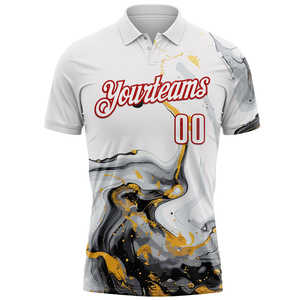 เสื้อโปโลผู้ชายแขนสั้นแบบสวมหัวพิมพ์ซับลิเมชันออกแบบได้ตามต้องการสำหรับผู้ใหญ่ - Product Image 4