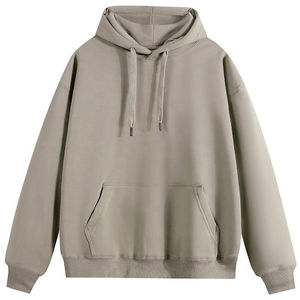 Sudaderas con capucha de algodón grueso de alta calidad para hombre Logotipo personalizado Sudadera con capucha vintage de gran tamaño para hombre en blanco - Product Image 5