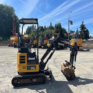 Livraison rapide John Deeree 17G Mini pelle acheter qualité supérieure robuste ferme pelle sur chenilles Machine puissant moteur noyau - Product Image 1