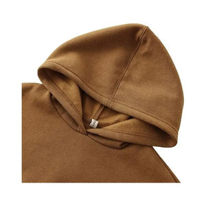 2024 surdimensionné haut court femmes pull à capuche 100% coton coupe ample lettre imprimer col à capuche pour grande taille femmes vêtements d'hiver - Product Image 4