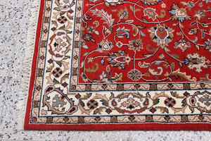 Alfombra de Polipropileno de Alta Calidad Anudada a Mano con Diseño Floral para Uso Doméstico - para Sala de Estar y Dormitorio - Product Image 5