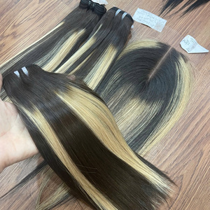 ผมต่อแบบตรงธรรมชาติ ขายดีที่สุด แบบซุปเปอร์ดับเบิ้ลดรอน เรมี่ วิกผมแท้ - Product Image 4