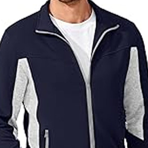 Survêtement de jogging d'entraînement personnalisé de haute qualité, écologique, longueur genou, pour homme, coupe classique, fermeture éclair, téléchargé par Dress Sports - Product Image 2