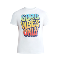 Camiseta de Manga Corta con Cuello Redondo, Talla Grande, Color Verde Oscuro Sólido, Teñida, de Poliéster/Algodón, con Diseño de Logotipo Personalizado OEM, para Hombre y Mujer, Informal