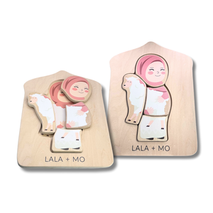 Regalos al por mayor de Ramadán Eid, rompecabezas de bloques islámicos gruesos de juguete de aprendizaje divertido - Product Image 2