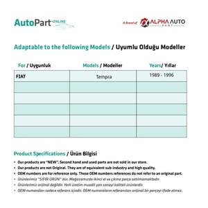 Signal d'aile pour Fiat Tempra-JAUNE - Product Image 2