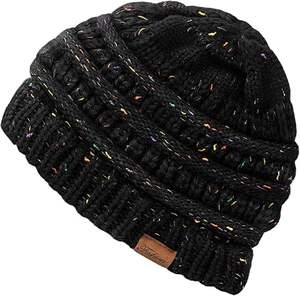 Gorro de Punto Acanalado Personalizado de Mezcla de Lana Merino, Gorro de Invierno con Logo en Relieve, Gorro de Punto con Vuelta Suave para Hombre y Mujer - Product Image 1