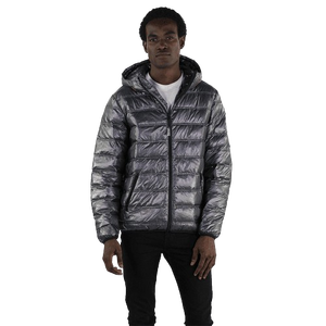 Veste rembourrée formelle pour hommes de haute qualité pour vêtements d'extérieur décontractés d'hiver avec col à capuche pour adultes pour garder au chaud - Product Image 1