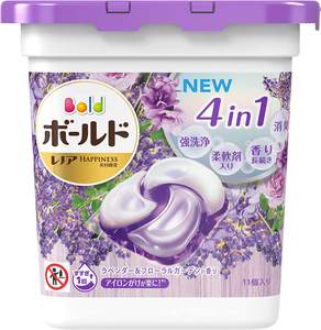 High Quality Made in Japan Original Bold Clothes <b>Laundry</b> <b>Detergent</b>, Gel Ball Gel Pods 4D, Fresh Flower Savon, 11 Pieces - Product Image 1