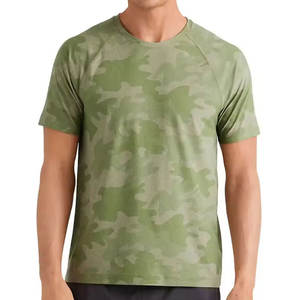 Camiseta Sublimada para Hombre, Diseño Nuevo, Color Personalizado, Transpirable, Ecológica, de Secado Rápido, 100% Poliéster, Cuello Redondo, Manga Corta, Informal - Product Image 1