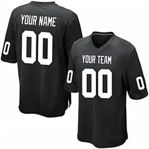 Uniforme de football américain respirant de haute qualité avec logo personnalisé 100% polyester maillot de football américain personnalisé - Product Image 1