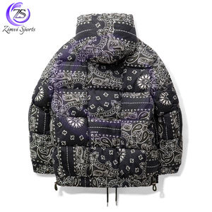 Venta al por mayor de 2025, chaquetas acolchadas estampadas para las estaciones de invierno, ropa de calle, gran oferta, ropa para exteriores, chaquetas acolchadas para hombres - Product Image 2