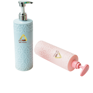 Gel douche/bouteille cosmétique en plastique de luxe de 800ml de couleurs personnalisées avec pompe à mousse nouveau design durable-fabriqué au Vietnam - Product Image 1