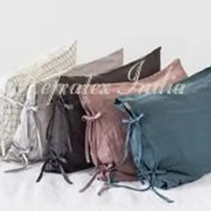批量供应商和制造印度制造的Refratex手工定制质量和多色花式枕套