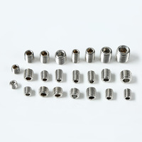 Vis sans tête à six pans creux en acier inoxydable 201, à extrémité plate, M2-M16, excellent rapport qualité-prix, pour positionnement de matériel de machines, directement de l'usine