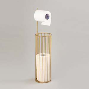 Soporte de papel tisú de Metal de estilo moderno de latón AK en Color turquesa acabado soporte de papel de lujo para decoración del hogar/Decoración de cafetería - Product Image 2