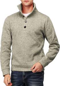 2024 Customized High Quality Women's Oversized Pullover <b>Fleece</b> Sweatshirts Long Sleeve Knitted <b>Sweaters</b> Embroidered for Winter - Product Image 3