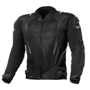 Chaqueta y Pantalón de Motociclismo Cordura Deportivos Negros, Diseño Nuevo, Resistentes al Viento, para Invierno, Tallas Grandes, para Carreras - Product Image 1