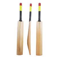 Nuevo Bate de Cricket Profesional de Madera de Sauce Inglés de Grado 1 - Ligero, Ecológico y Duradero para Deportes y Entrenamiento