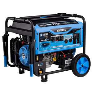 Générateur portable à double carburant Pulsar PG7750B série Standard - Puissance nominale de 2 kW, démarrage automatique et manuel, sortie AC/DC 60 Hz - Product Image 1