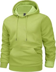 Sweat-shirts en molleton épais décontractés pour hommes, sweat-shirts à cordon de serrage épais, sweat-shirts en coton pour hommes, sweat-shirts à capuche - Product Image 5