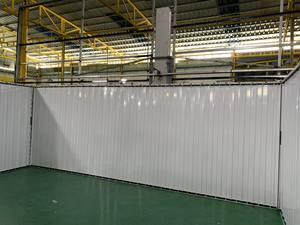 Portes pliantes de balcon panneaux perforés en PVC et aluminium de haute qualité - Product Image 2