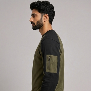 Sudadera de lana para hombre, cálida, interior suave, diseño cómodo y relajado, sudaderas duraderas y elegantes para hombre - Product Image 3