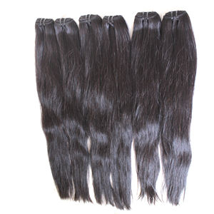 Extensiones de cabello lacio vietnamita Venta al por mayor Superventas 10A Máquina de cabello virgen de visón Trama doble Proveedor de Vietnam - Product Image 2