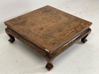 Table basse carrée en bois meubles durables pour salon maison villa hôtel ou appartement bureau usage